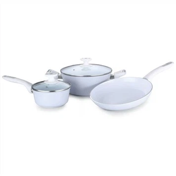 Ustensiles de cuisine en céramique d’aluminium